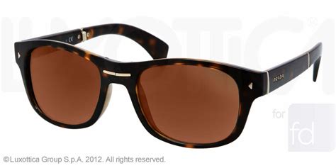 Prada PR 14OS Folding 2AU/0B3 Sunglasses in Tortoiseshell 